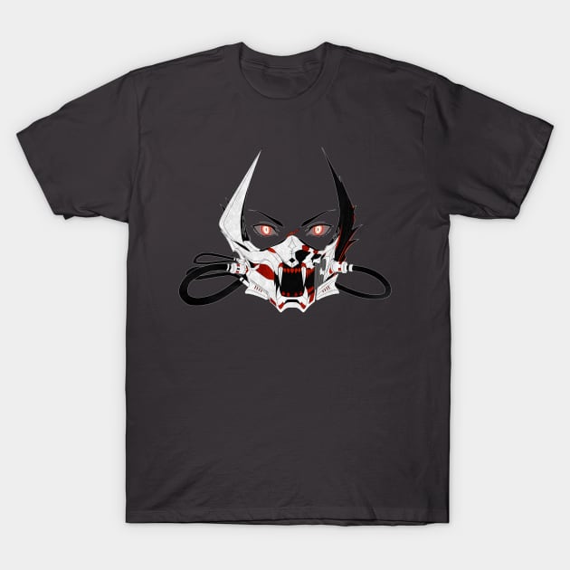 Code Vein - Hound Mask T-Shirt by Anrui